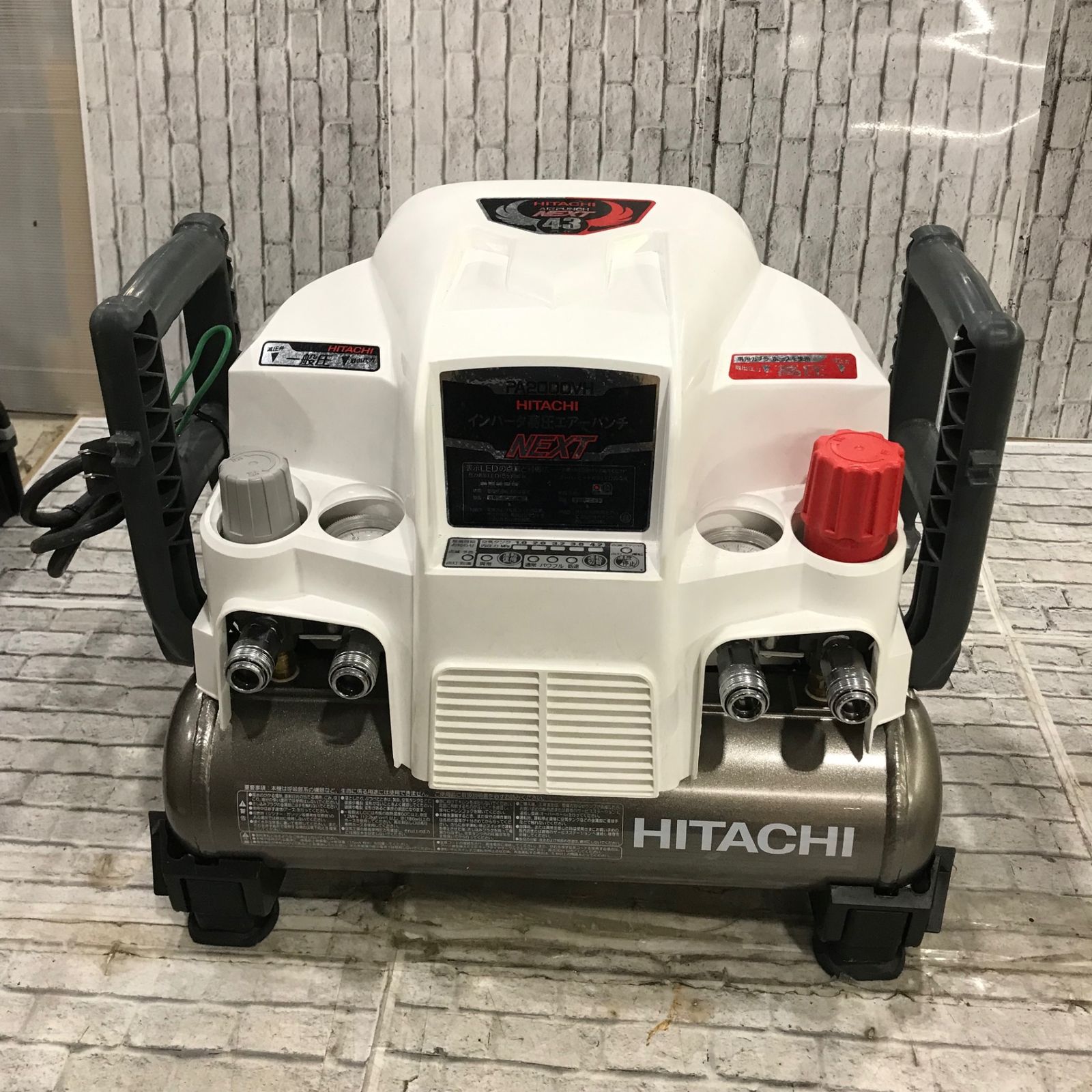 日立工機PA2000VH高圧、常圧エアコンプレッサー HITACHI PA2000VH コンプレッサ