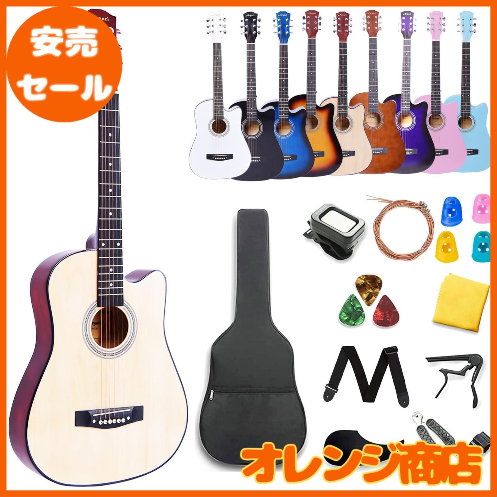 James アコースティックギター ソフトケース・ピック・capoセット