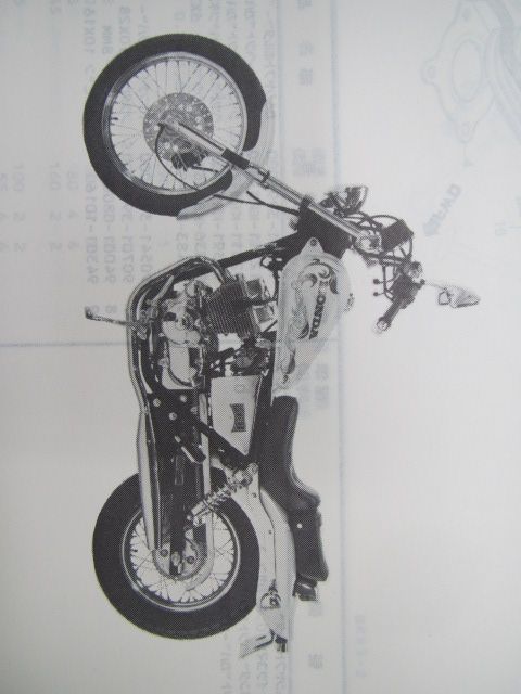 レブル　mc13 サービスマニュアルとパーツリスト レブル mc13 サービスマニュアルとパーツリスト S115712067