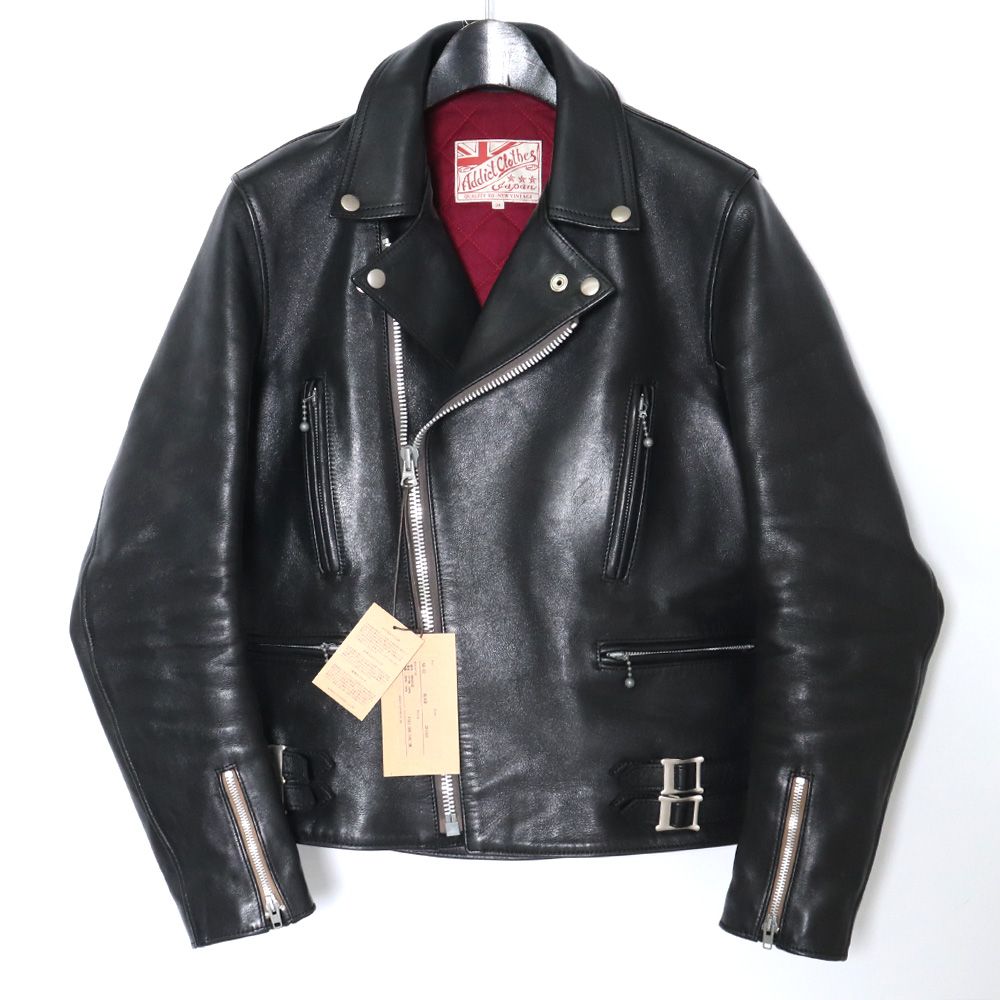 ADDICT CLOTHES 38 ダブルライダース ADDICT CLOTHES ダブルライダースジャケット 38inch - メルカリ