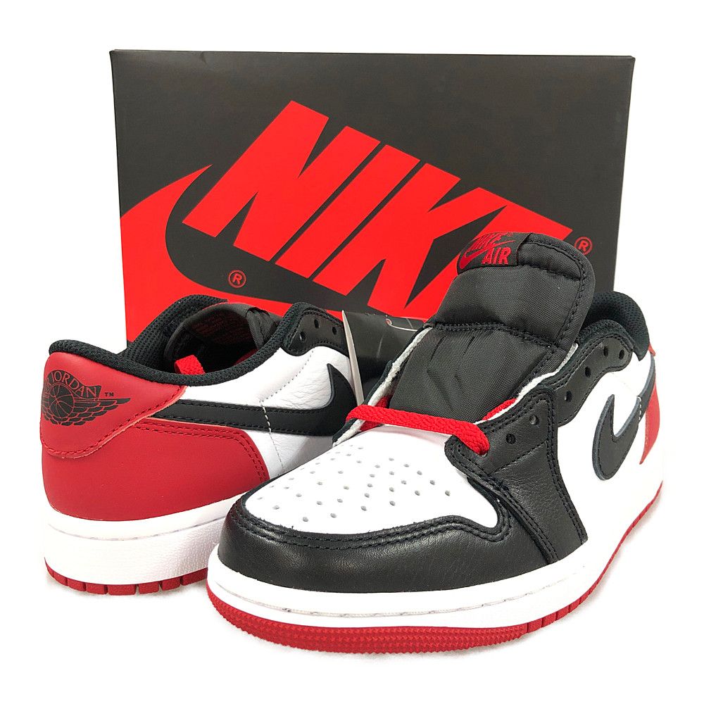 NIKE ナイキ CZ0790-106 AIR JORDAN 1 RETRO LOW OG BLACK TOE エア