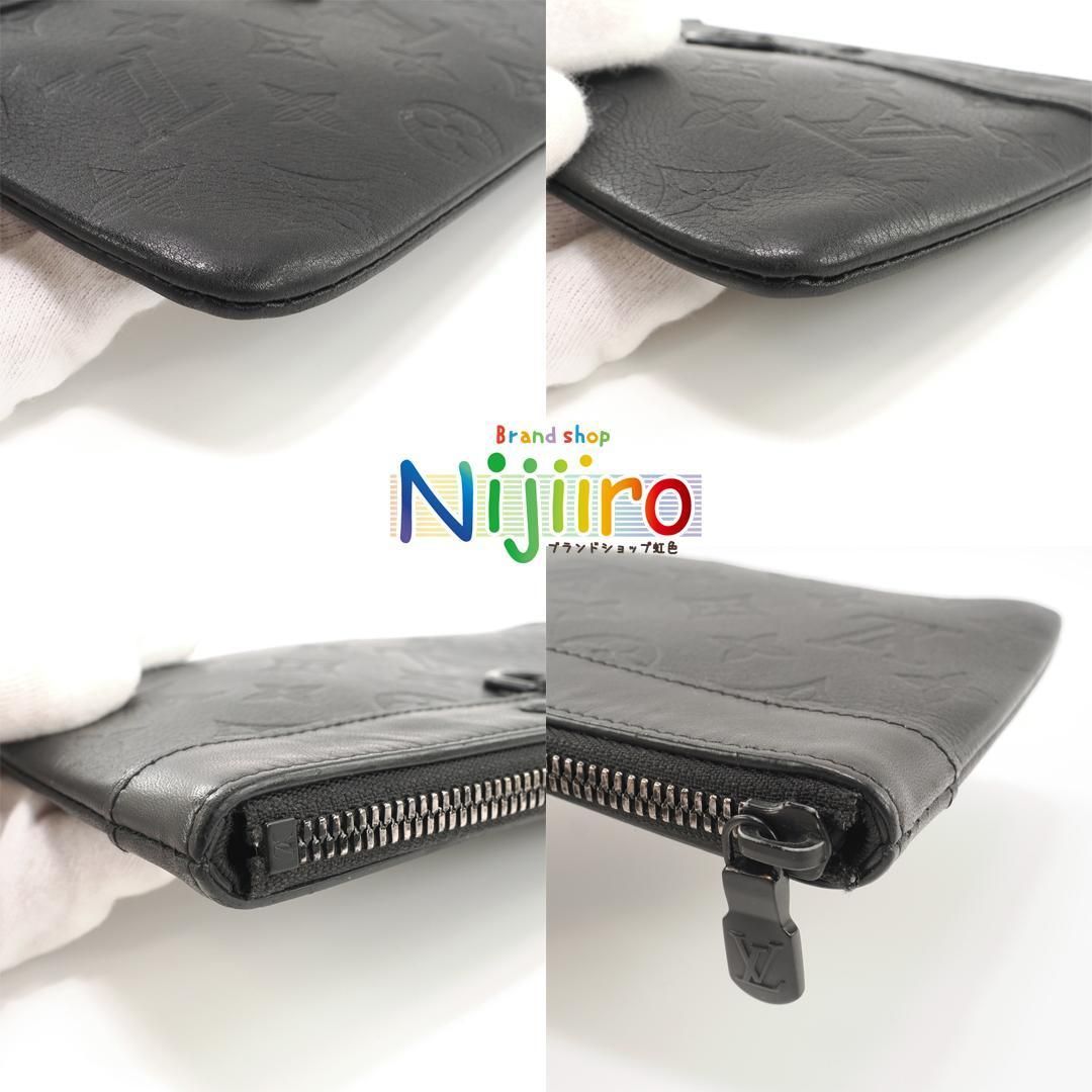 極美品】ルイヴィトン モノグラム シャドウ ポーチ クラッチバッグ 