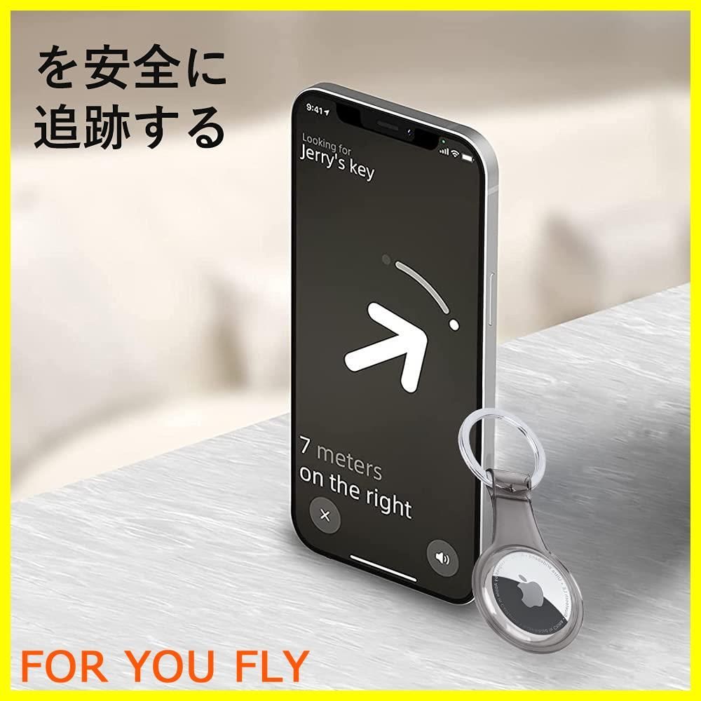 人気商品】BELIYO AirTag ケース（2枚入） +AirTag フィルム（表面