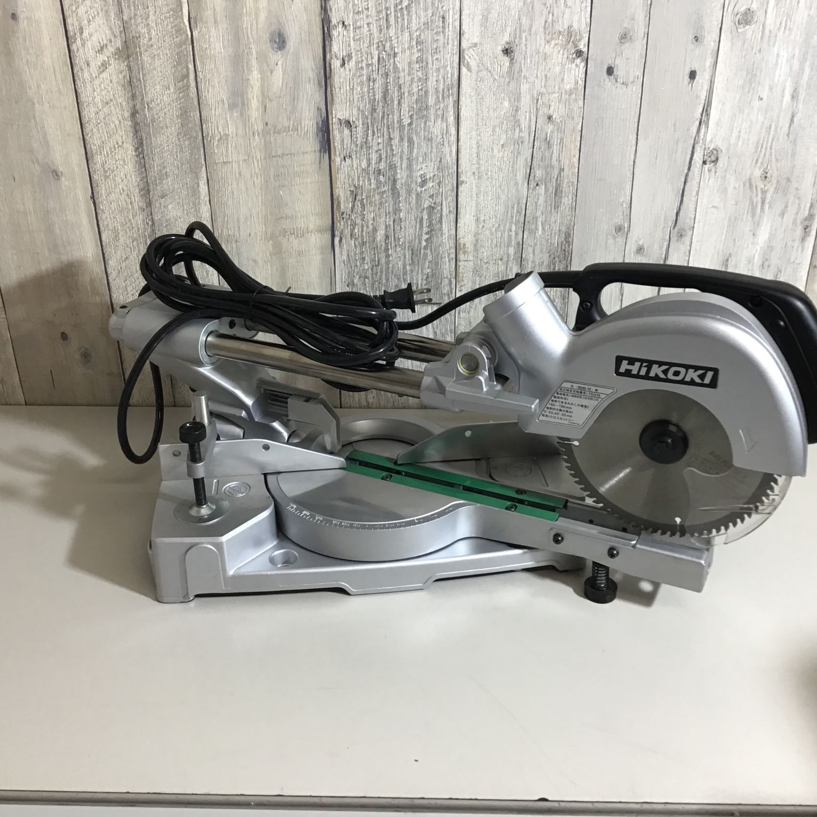 中古品】☆ハイコーキ HIKOKI 190mmスライド丸ノコ NHSC-190BK 外箱 