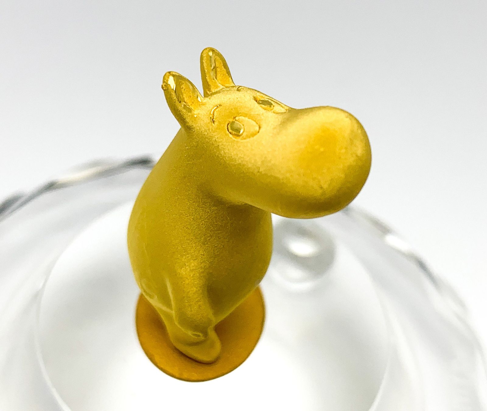 【新品未使用】金沢純金箔＆純銀製　ムーミン　置物 新品未使用】金沢純金箔＆純銀製 ムーミン 置物 新品未使用】金沢純