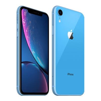iPhone XR ブルー 256 GB SIMフリー - メルカリ