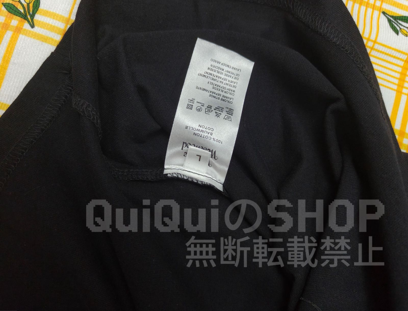 Vivienne Westwood ゆったりロゴプリント半袖Tシャツブラック Vivienne Westwood ゆったりロゴプリント半袖Tシャツブラック