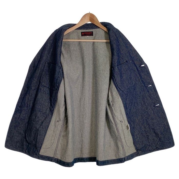 EVISU エヴィス Hidehiko Yamane 刺し子 3B テーラードジャケット 
