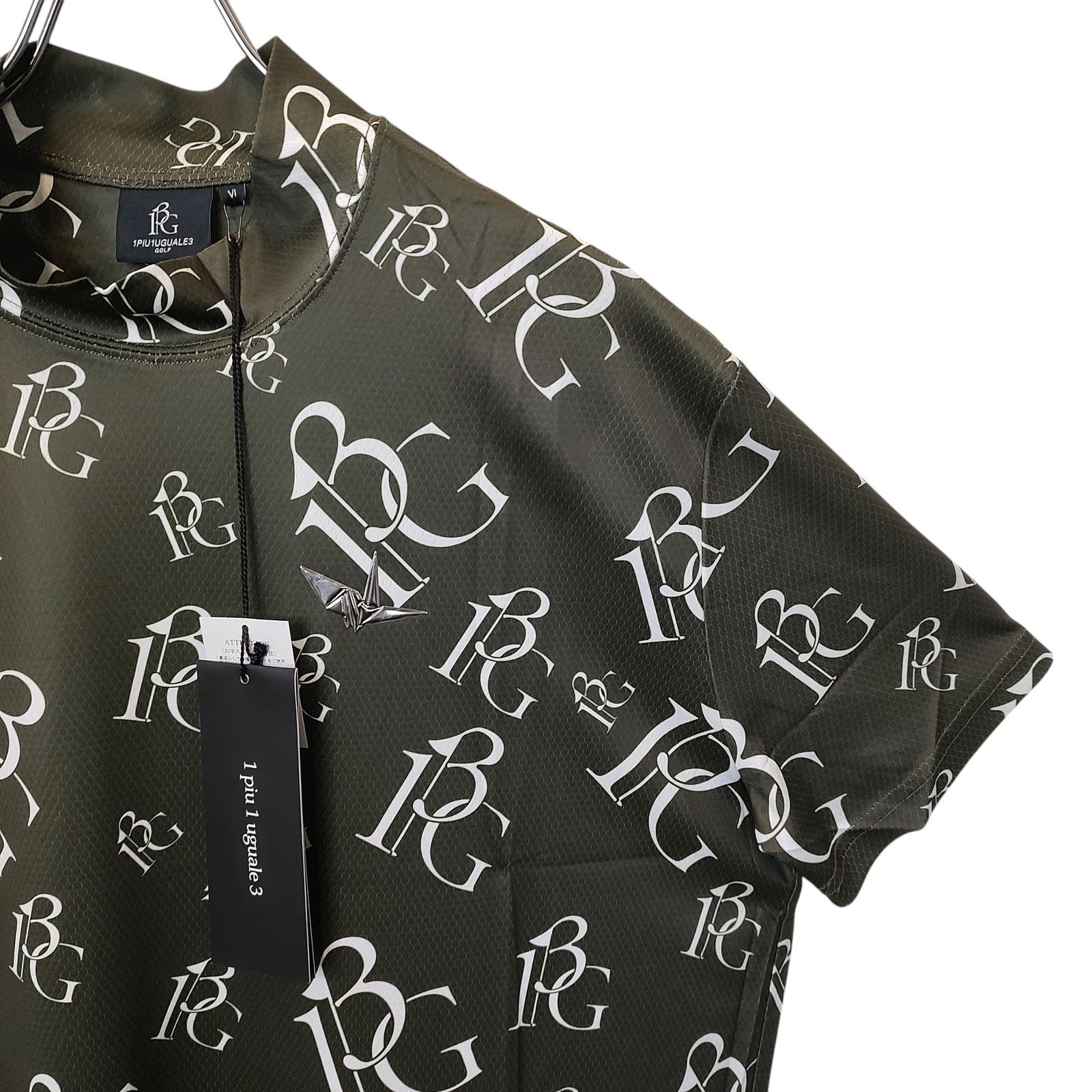 1PIU1UGUALE3 GOLF ウノピュウノ ゴルフ 113 GOLF S/S MOCK セール