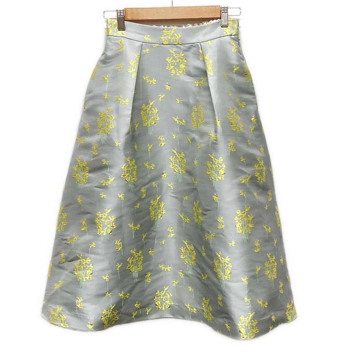 送料無料 Chesty チェスティ スカート size：1 総柄 中古未使用品 チェスティ Chesty フレアスカート ロング丈 花柄 総柄