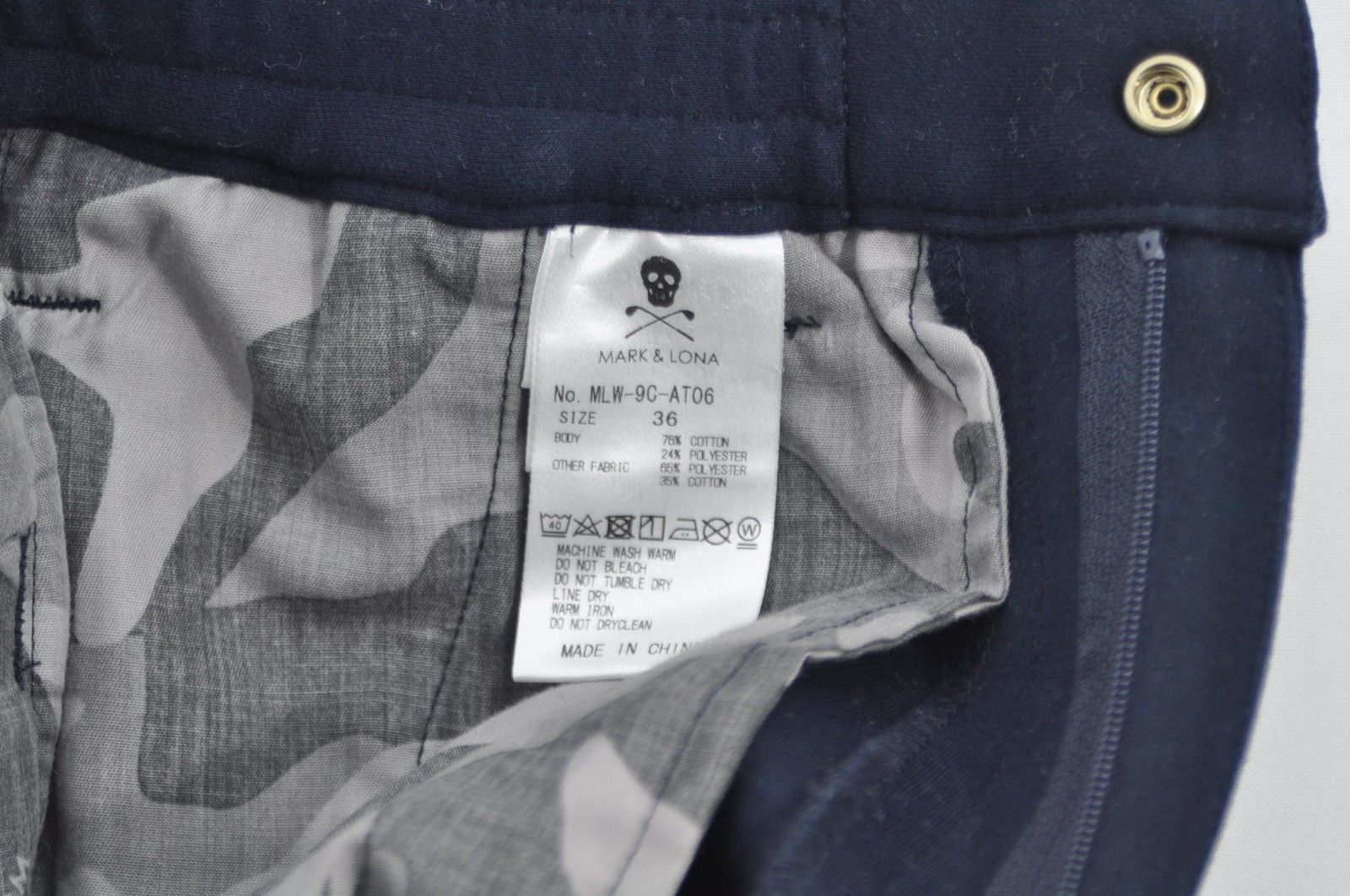 中古 レディース マークアンドロナ MARK&LONA パンツ 36(S) 紺