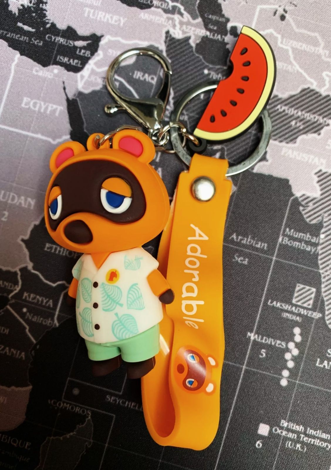激レア　レトロ　どうぶつの森　たぬきち　シーンがかわるキーホルダー あつ森 たぬきち&とたけけ キーホルダー - メルカリ