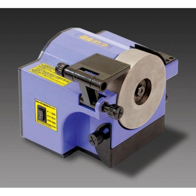 ESCO エスコ 97mm 刃物研磨機 EA818MY-10 約15分 モーター温度130℃で自動停止 研削 砥石 ダイヤモンド粒度 ＃400