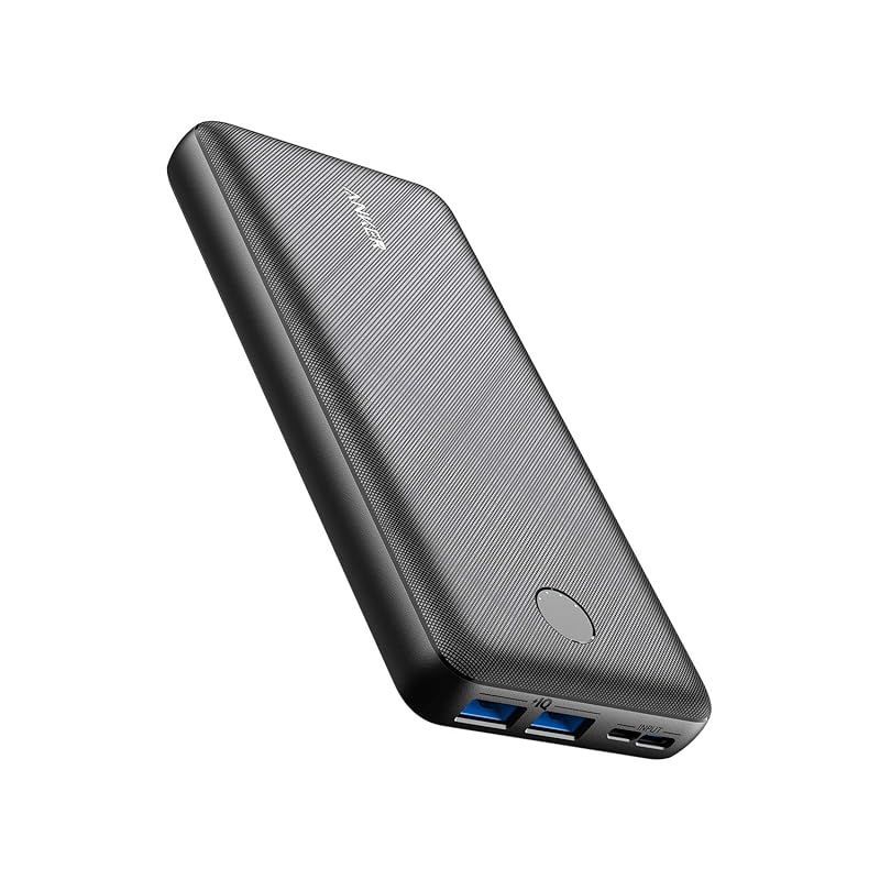 【在庫セール】Anker PowerCore Essential 20000 (モバイルバッテリー 20000mAh) 【USB-C入力ポート/PSE技術基準適合/PowerIQ/低電流モード搭載】 iPhone iPad Android 各種対応 (ブラ