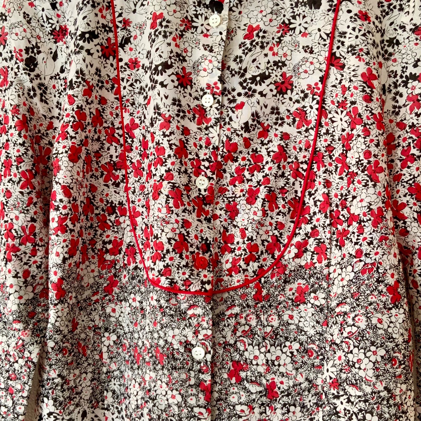 Paul Smith Black Label ポールスミスブラックレーベル】花柄 ブラウス 
