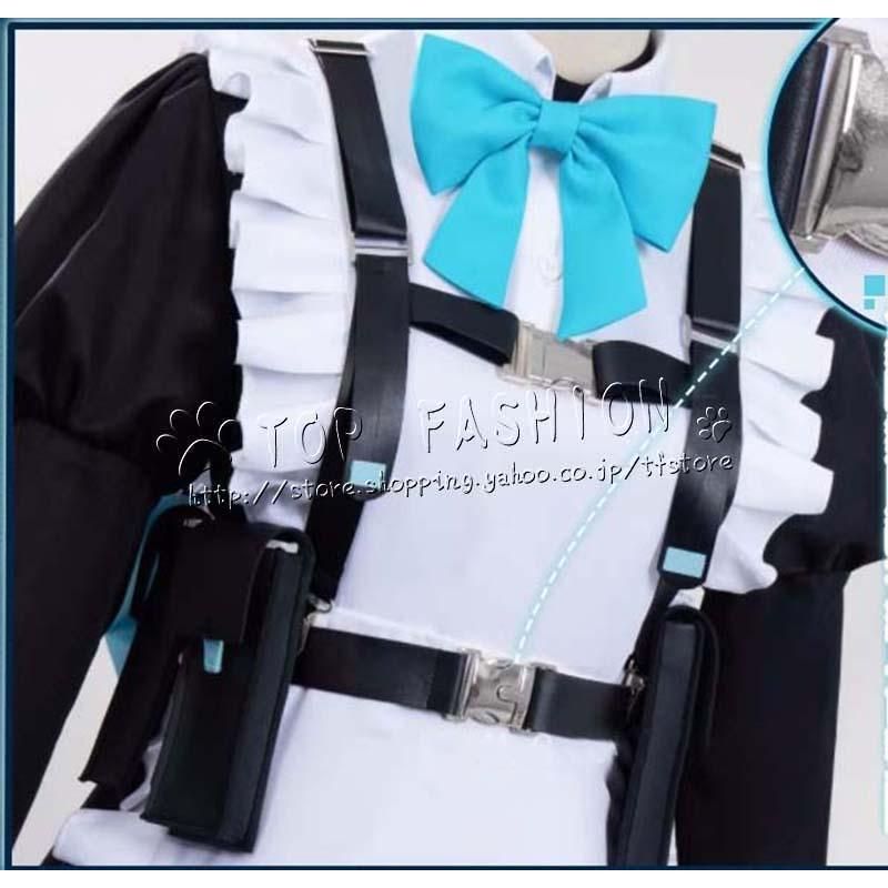 最新の ブルーアーカイブ-Blue Archive- 風 飛鳥馬トキ コスプレ衣装 ウィッグ 靴 コスチューム クリスマス ハロウィン 仮装A1015