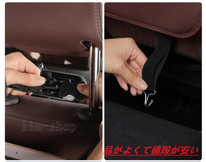 新品2個セット フォルクスワーゲン VW シートバックポケット 多