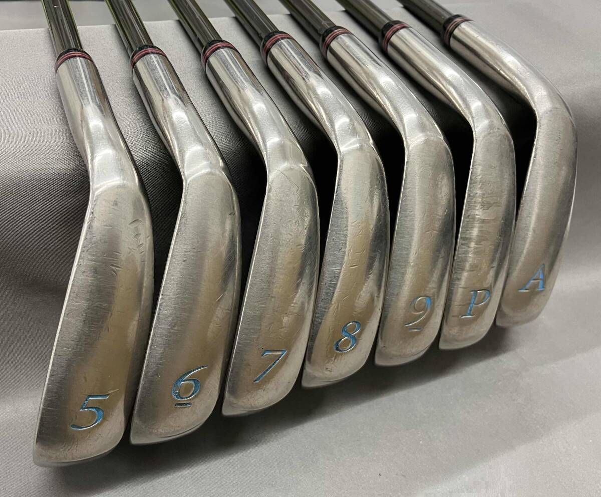  プロギア Premium Red TR-X 505 アイアンセット 5～9.P.A 7本セット MB SHAFT M-40 単体アイアン メンズ