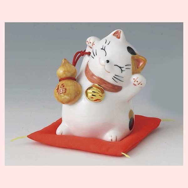 財福招き猫（磁器） 千成 S941 ◎2個目～大幅値引き対象商品