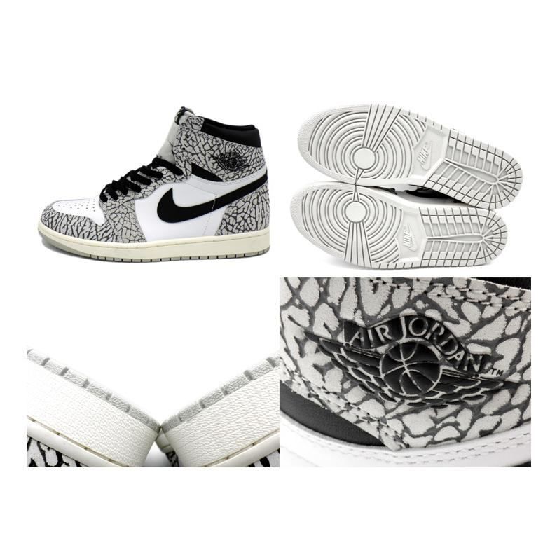 ナイキ NIKE 【 AIR JORDAN 1 HIGH OG White Cement DZ5485 052
