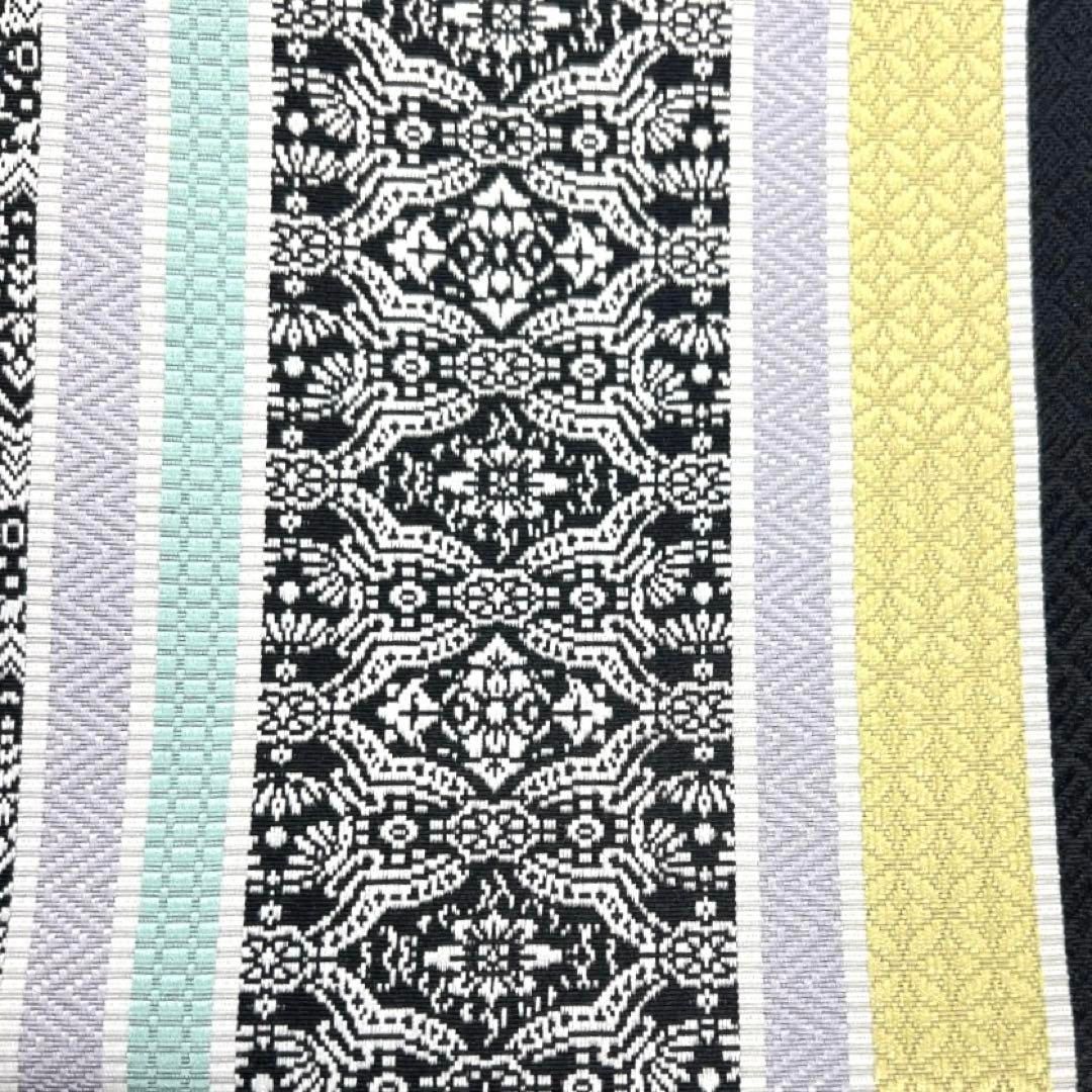 未着用 本場筑前博多織 仕立て上がり 名古屋帯 松葉仕立て 着物 103b d