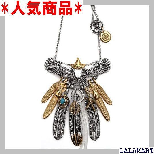 ☆ silver KYASYA316L フェザーネックレス メンズ ペンダント シルバー