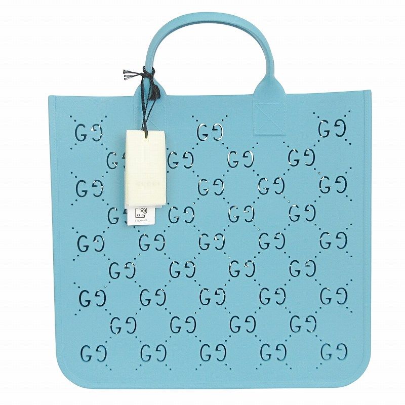 グッチ GUCCI タグ付き チルドレンズ GG トートバッグ スクエア