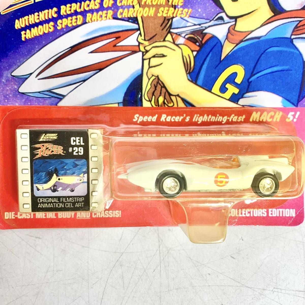 新品 未開封 昭和レトロ マッハGoGoGo スピードレーサー マッハ号 Speed Racer Mach 5 ミニカー Johnny Lightning ジョニーライトニング