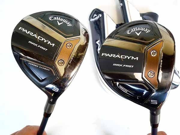 キャロウェイ PARADYM MAX FAST フェアウェイウッド SPEEDER NX 40 for Callaway SR 日本仕様 3w|5w 2本セット