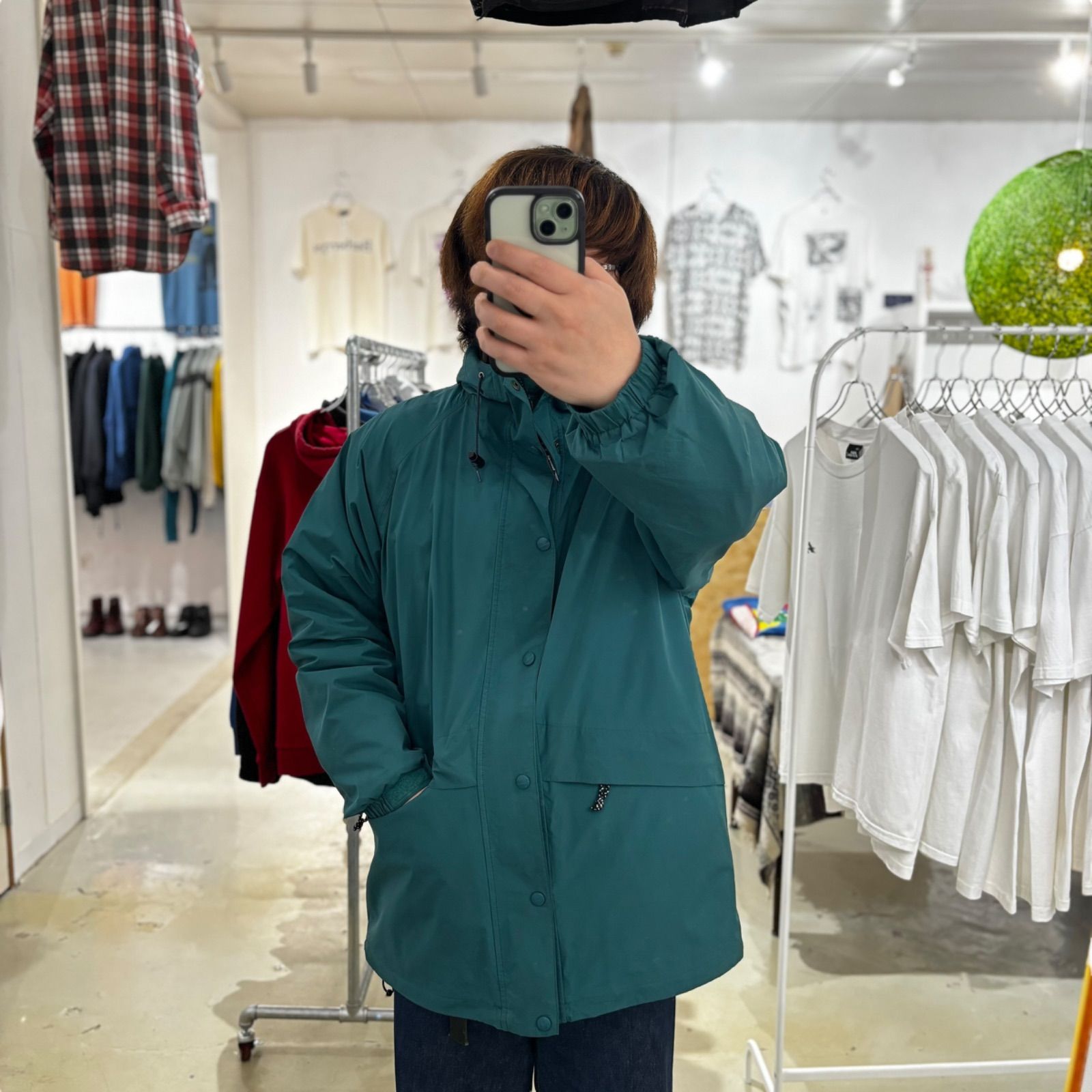 90s L.L.BEAN STOWAWAY GORE-TEX Nylon Jacket 90年代 エルエルビーン 