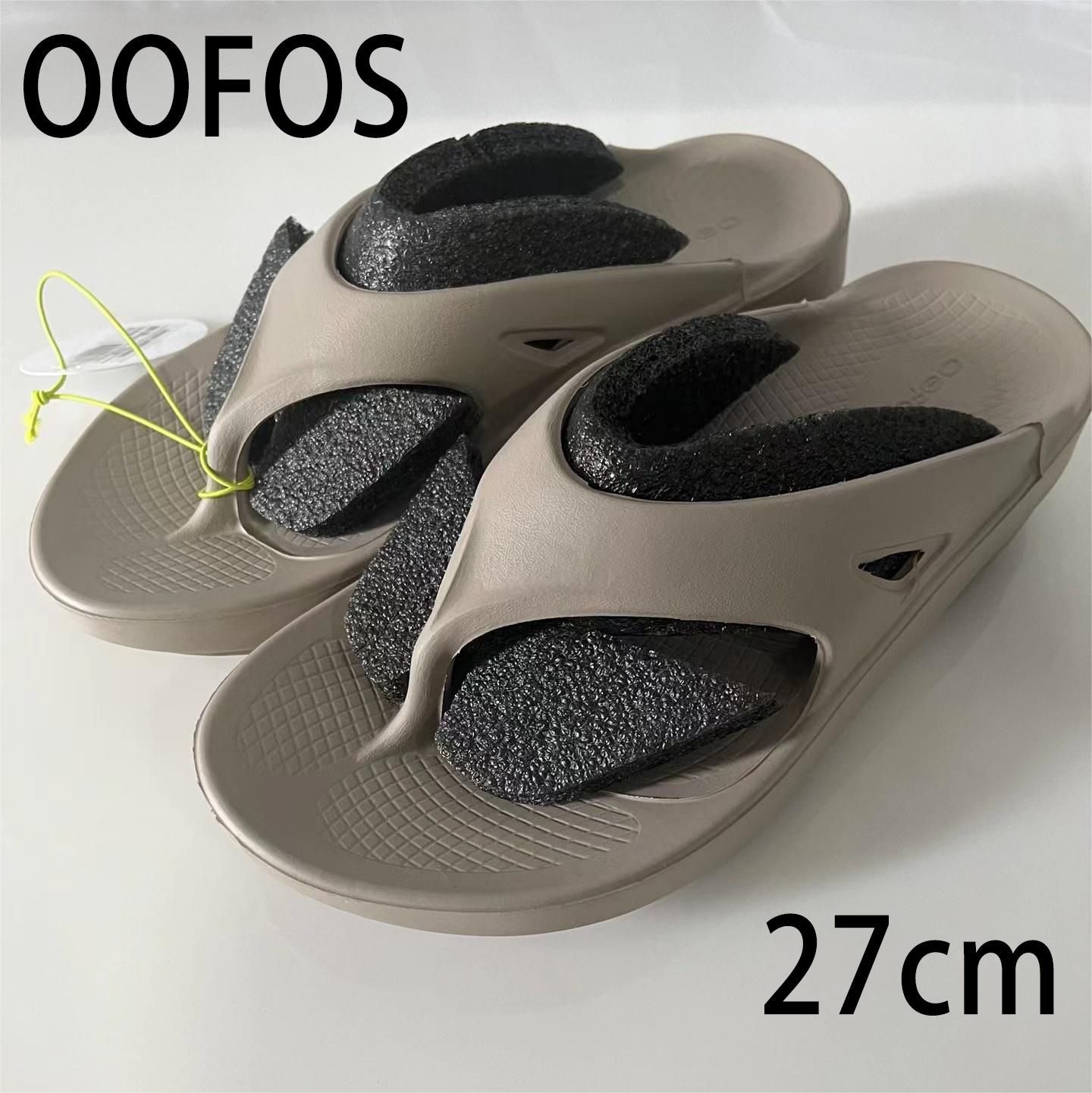 OOFOS OOriginal ブラック 27cmサンダル - サンダル