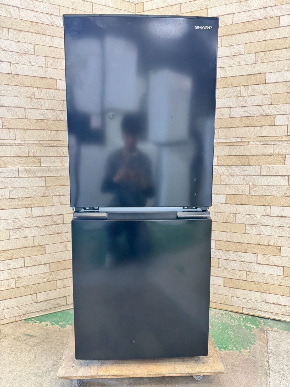 大阪送料無料☆3か月保障付き☆冷蔵庫☆シャープ☆2ドア☆2023年