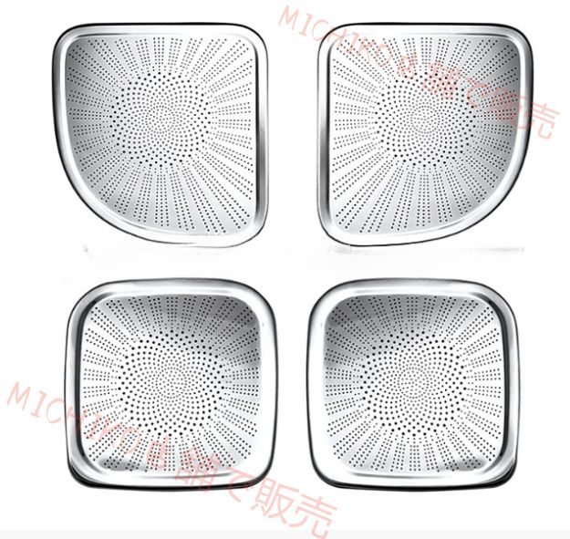 トヨタ シエンタ 10系 ー ドア サイドスピーカー ダッシュボード スピー カーネット カバーセット 内装4P