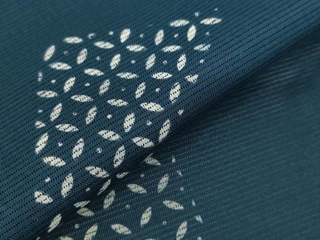 平和屋着物＊夏物 訪問着 絽 幾何学文様 洗える着物 AABB5841st