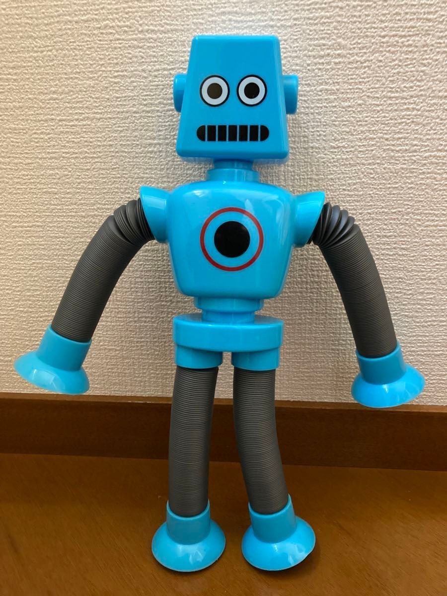 送料無料】吸盤付き 伸びるロボット ポップチューブロボット BIG