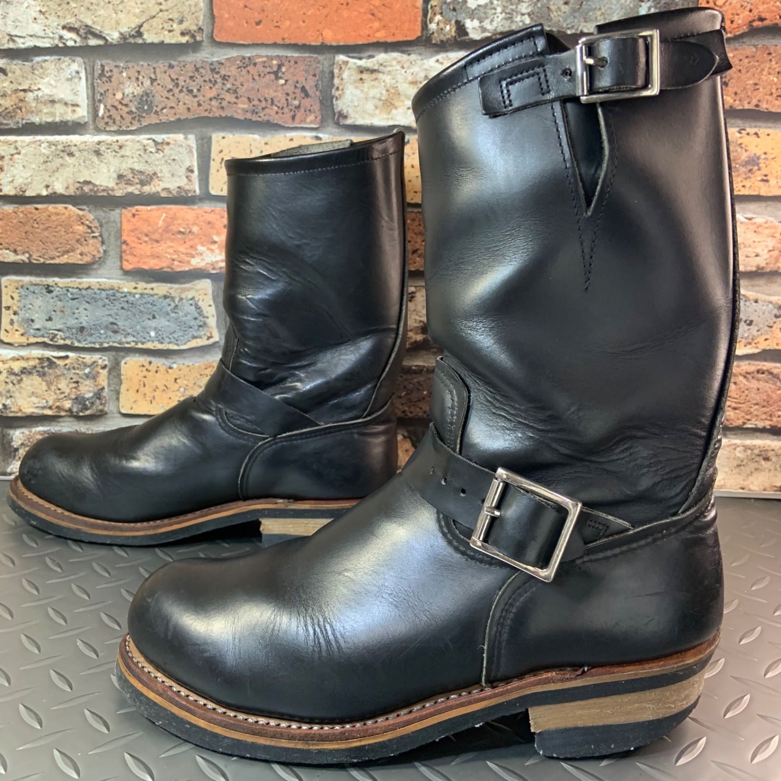 PT99刺繍タグ レッドウィング エンジニア8270 ナイフポケット ☆REDWING 8270 PT99 ナイフポケット エンジニアブーツ VINTAGE US7.5D