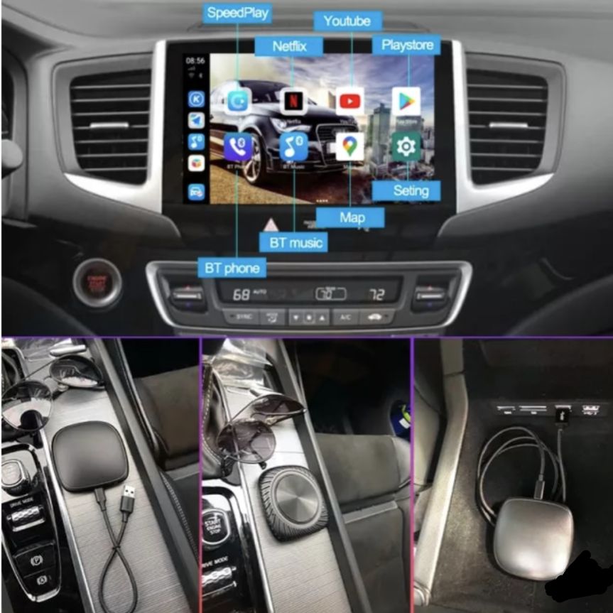 【新品】CarPlay Ai Box Applepiemini UX-999