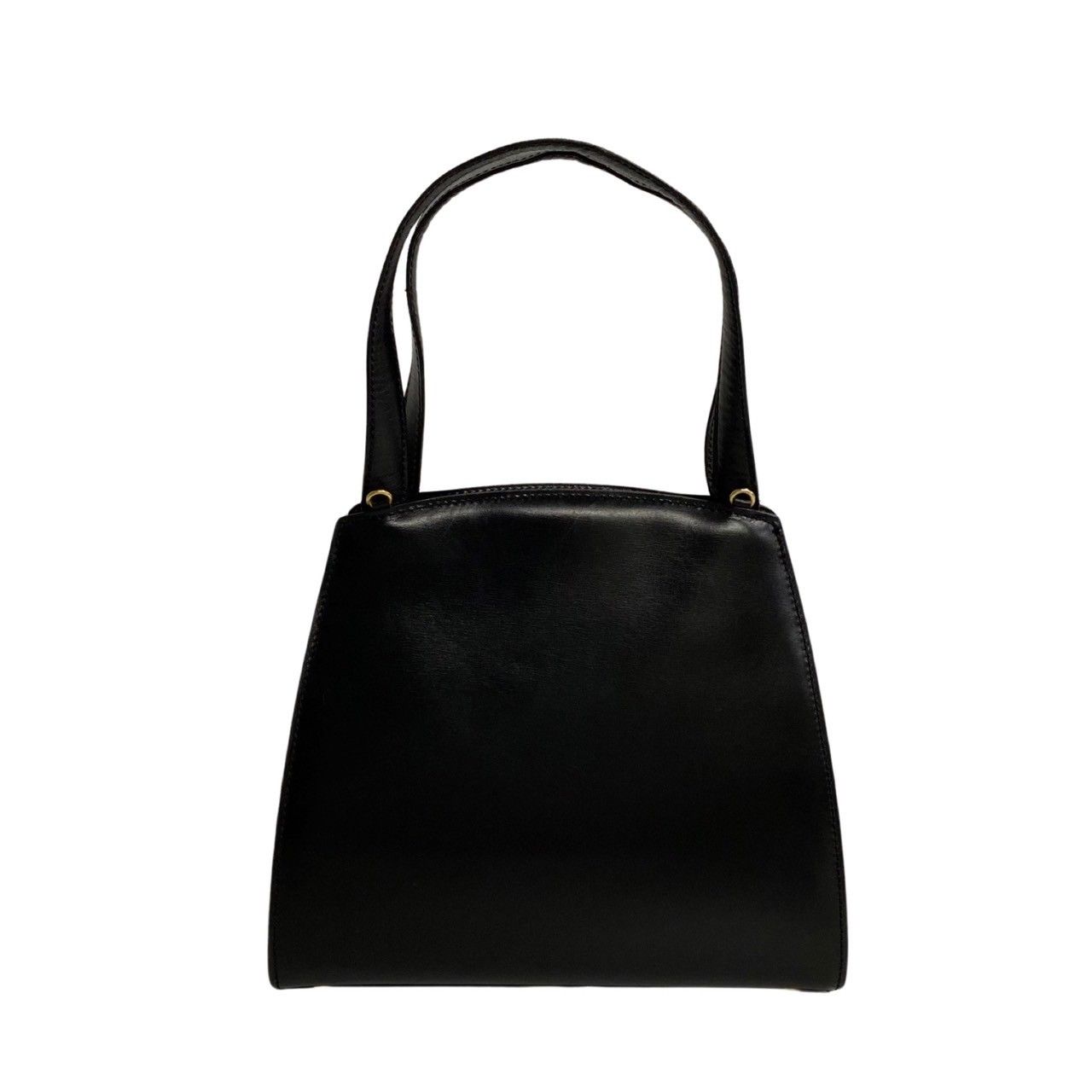 極 美品 希少品 CELINE セリーヌ ヴィンテージ ロゴ 金具 カーフレザー 