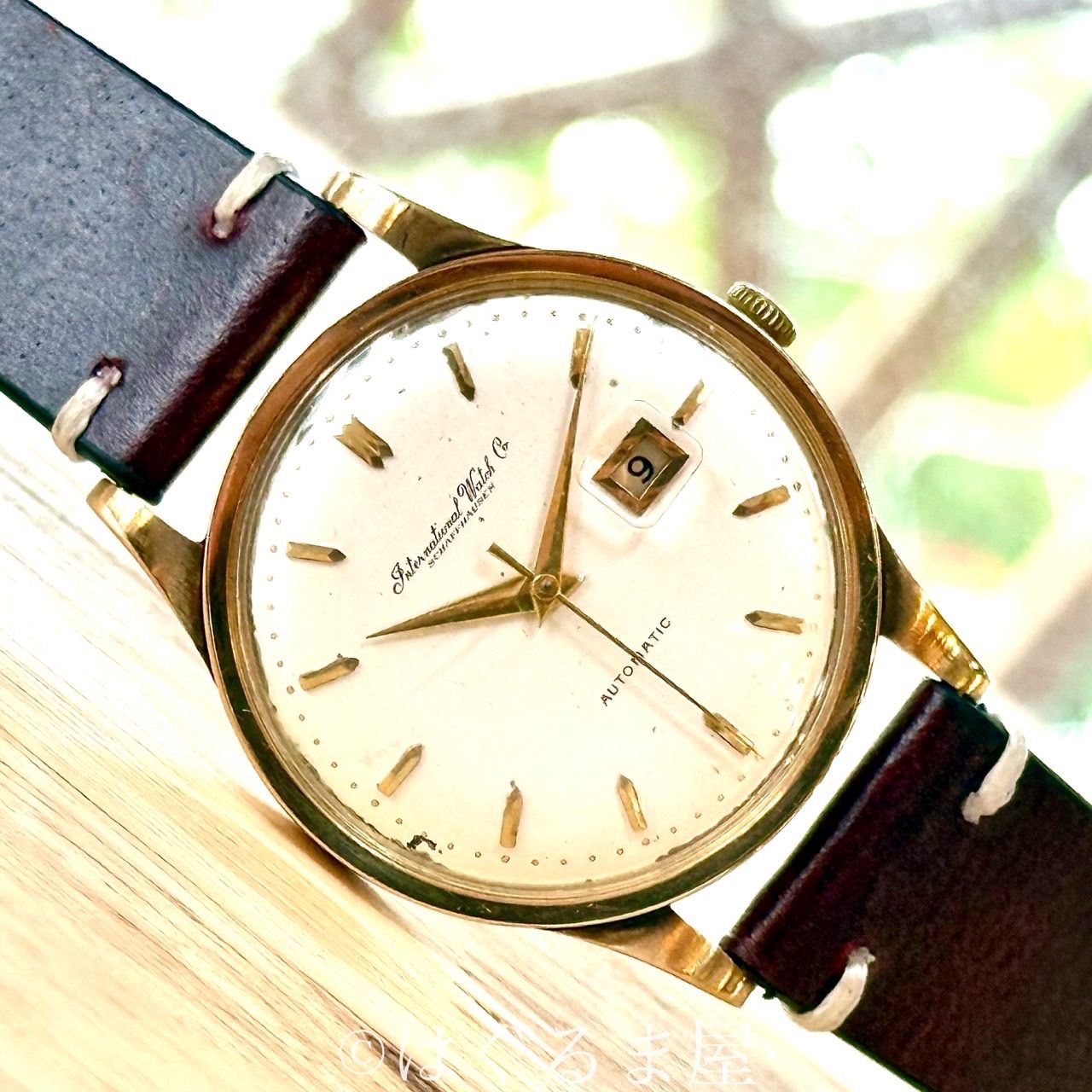 1970年代製造 ロンジン コンクエスト 金貼りケース 自動巻 メンズ  