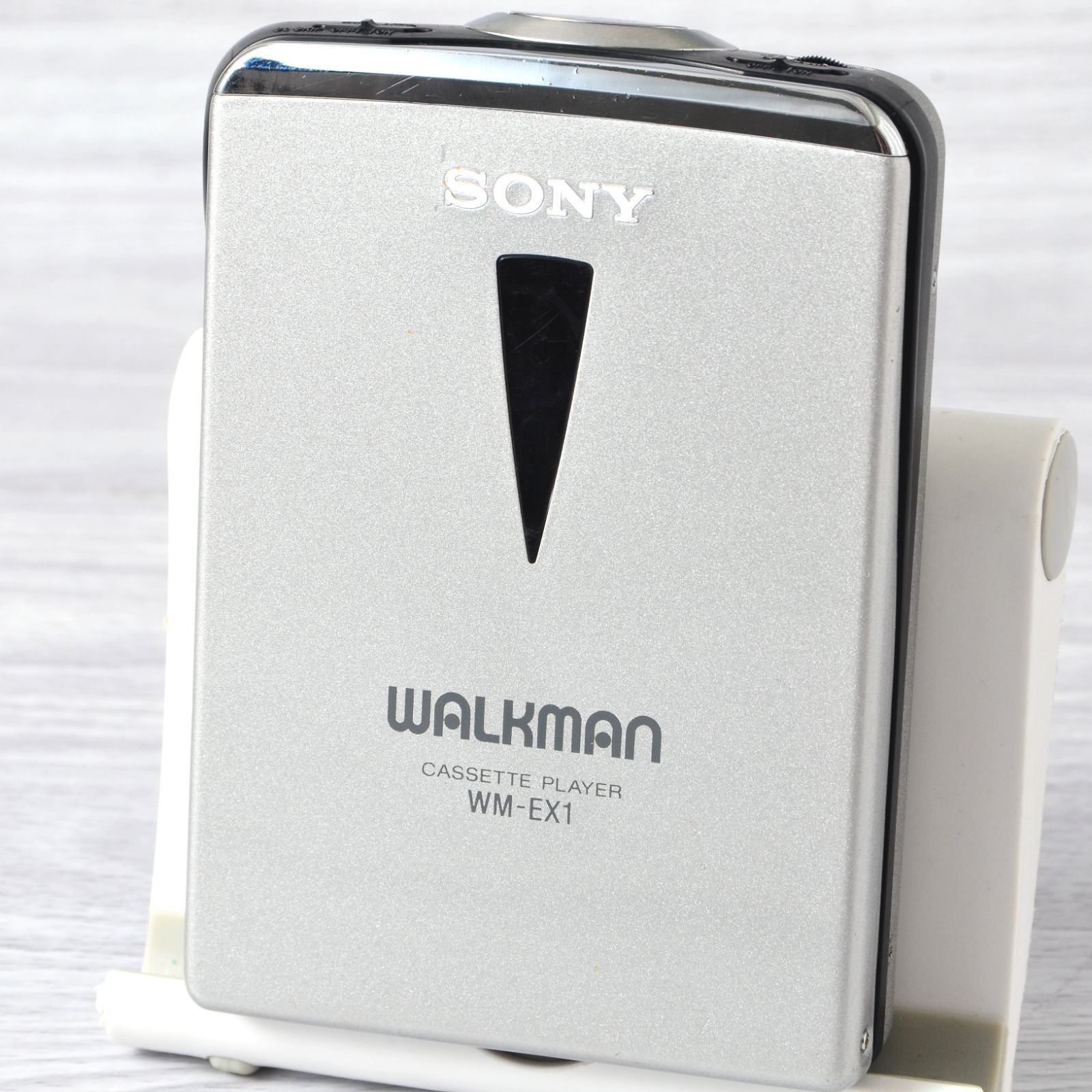 SONY WALKMAN WM-EX1 カセットウォークマン シルバー リモコン イヤホン付 整備済 TY335