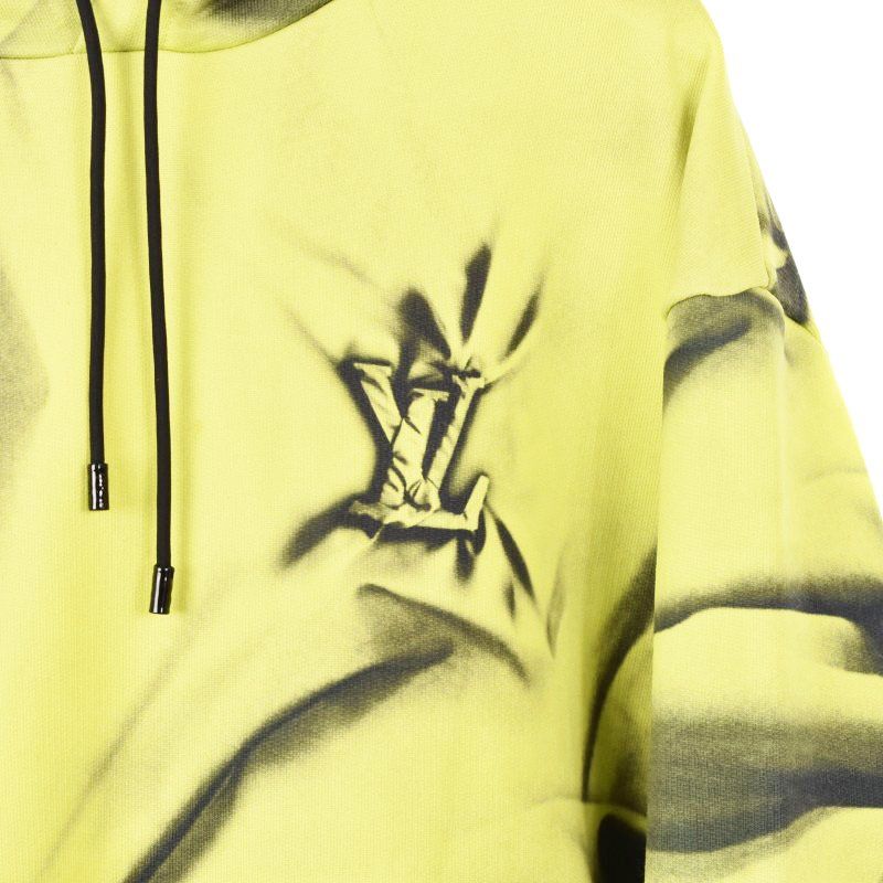 Louis Vuitton イエローロゴスウェット M