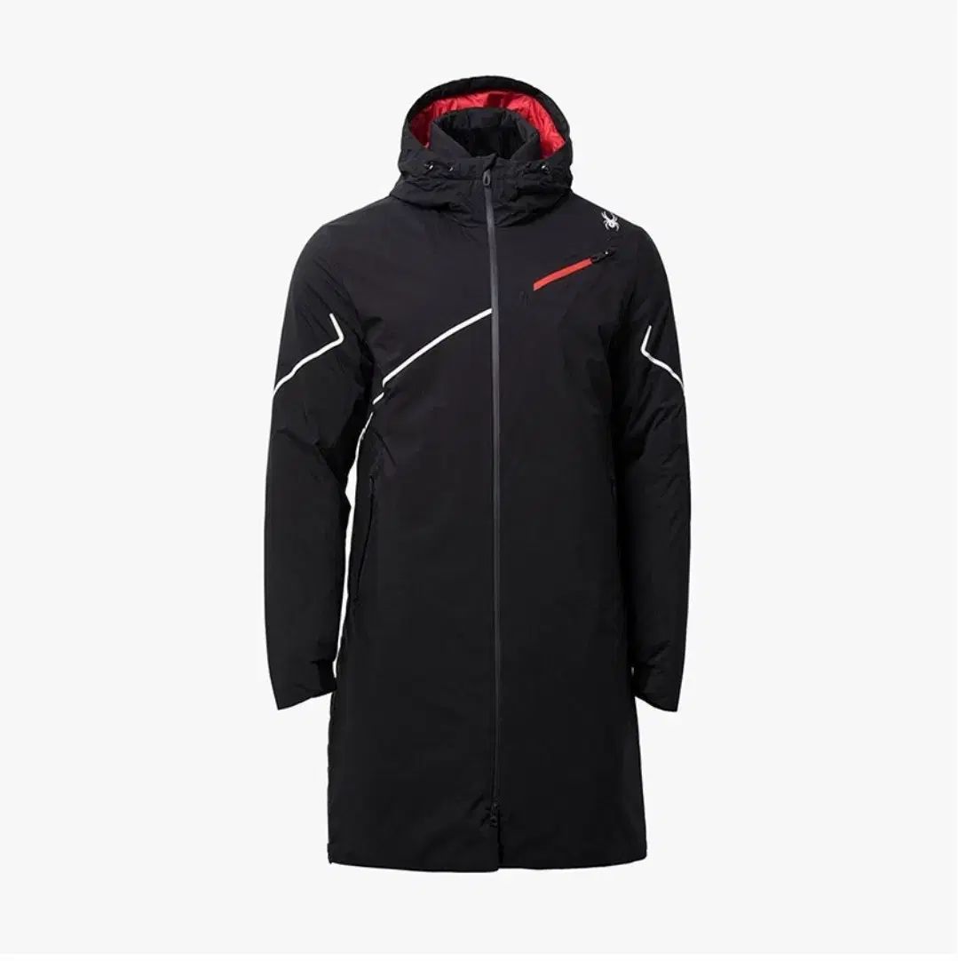 SPYDER(スパイダー) 軽量 フード ロング丈ダウンパーカー 出品 - メルカリ 