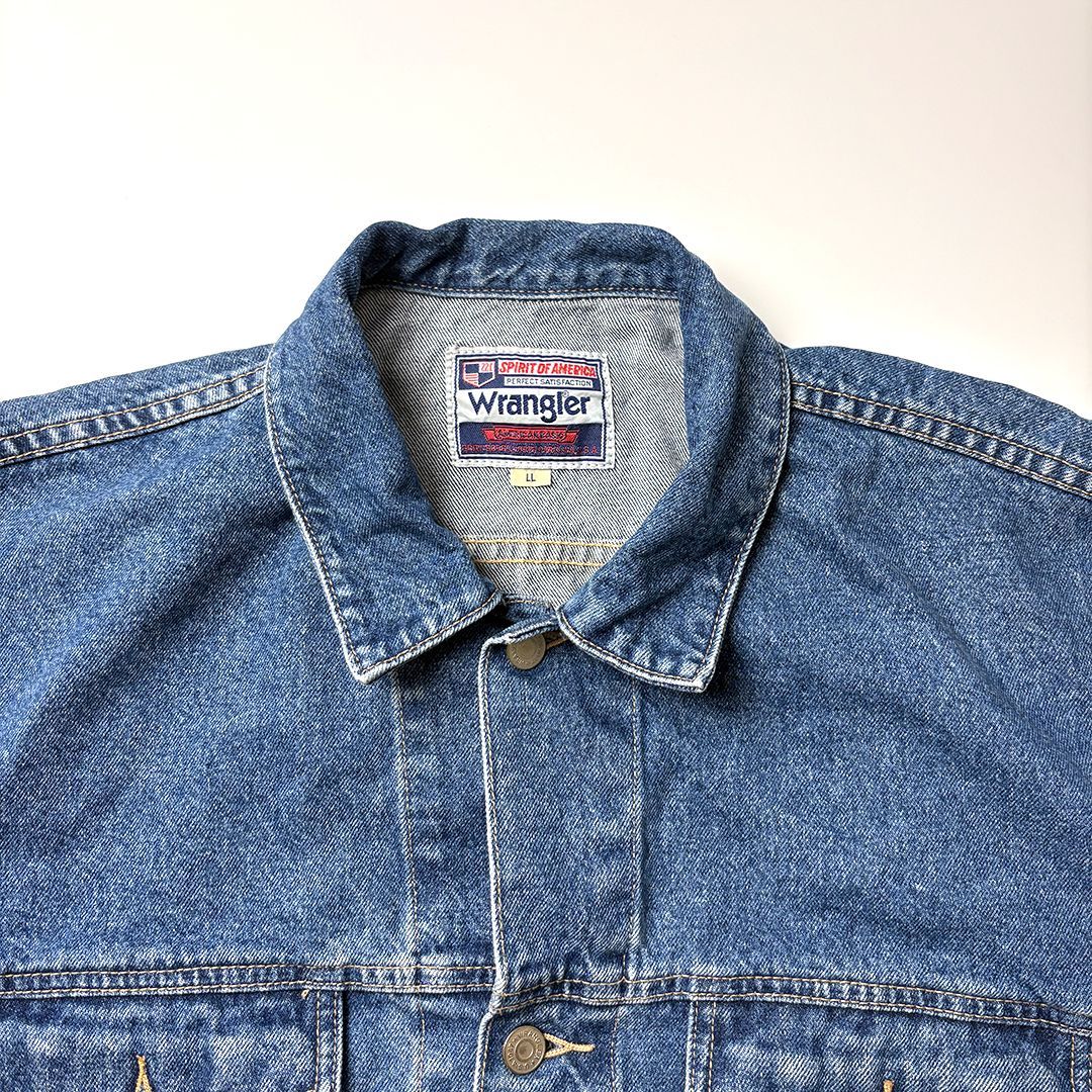 Wrangler ラングラー デニムジャケット Gジャン XL 3rdタイプ サード