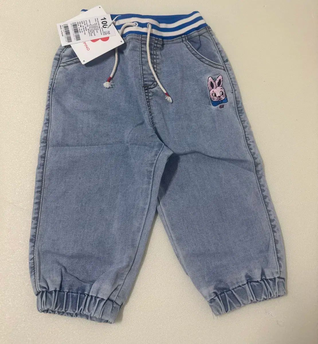  BEBE DE PINO(ベベデピノ) ローズ ラファ デニム 兆 ギガー パンツ 100 新品 その他