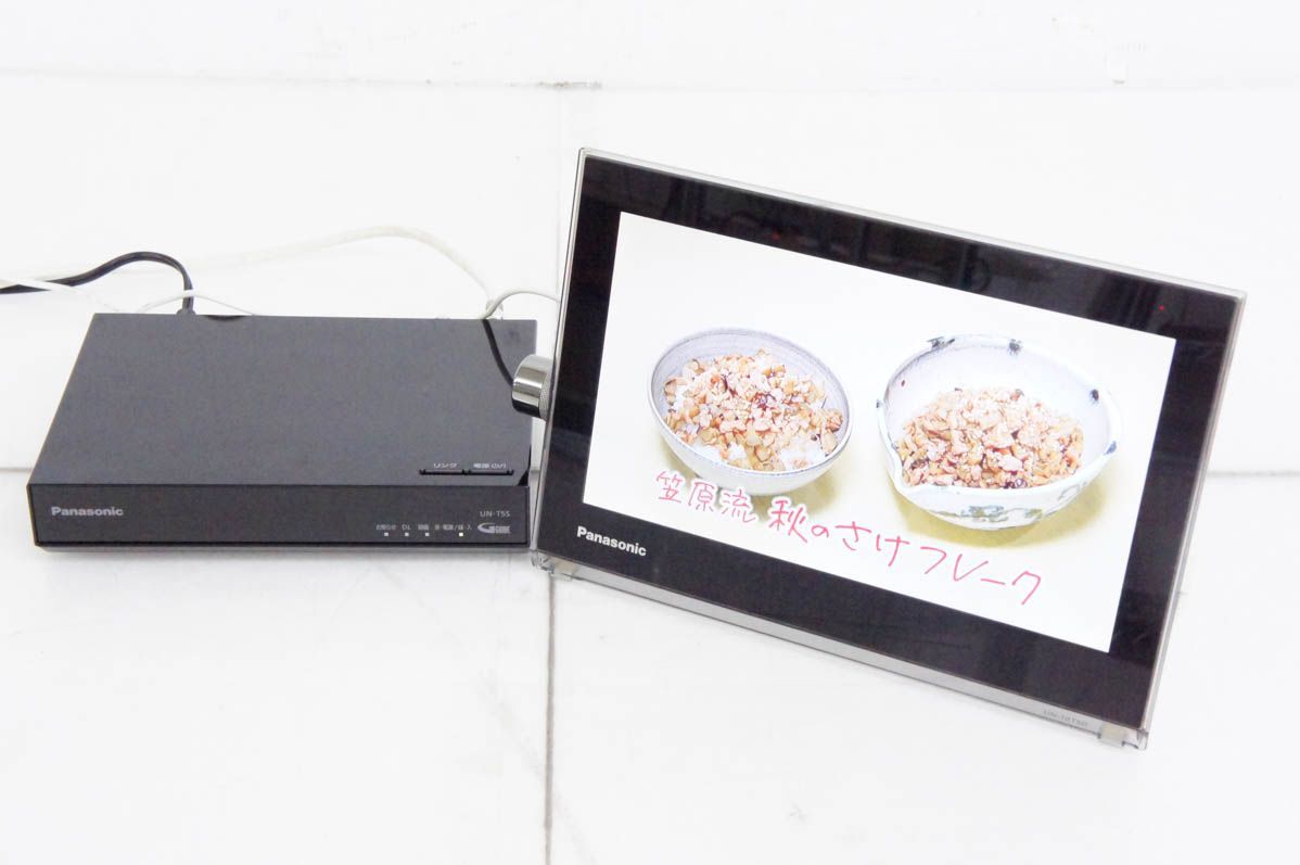 パナソニック HDD レコーダー付 ポータブル テレビ テレビ・映像機器