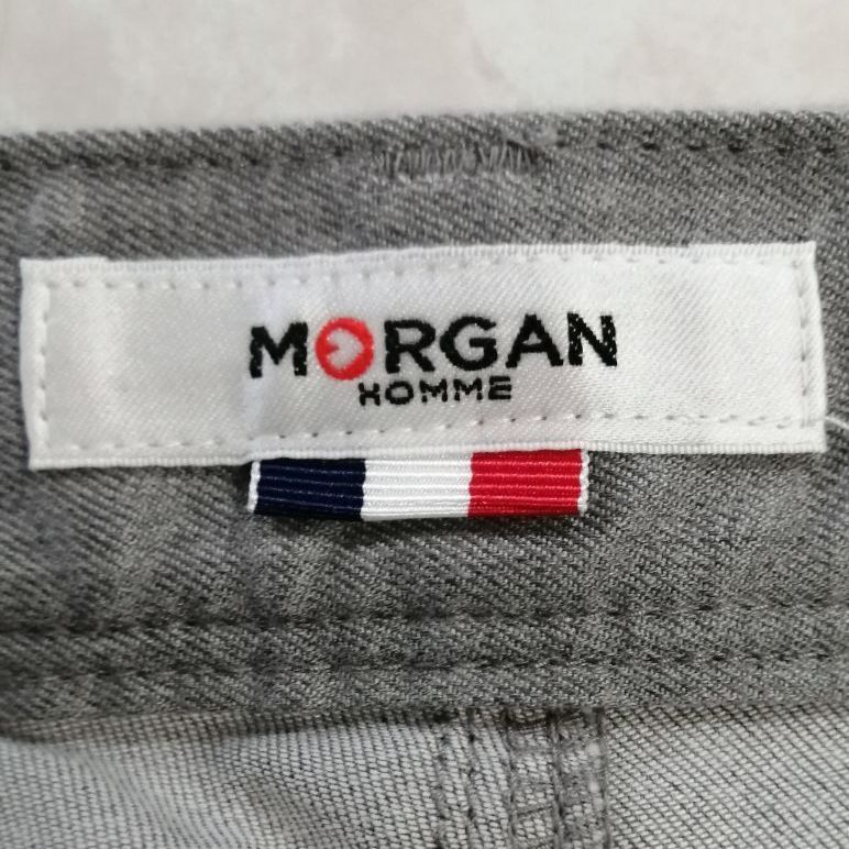 MORGAN HOMME モルガンオム メンズパンツ グレー サイズS - メルカリ