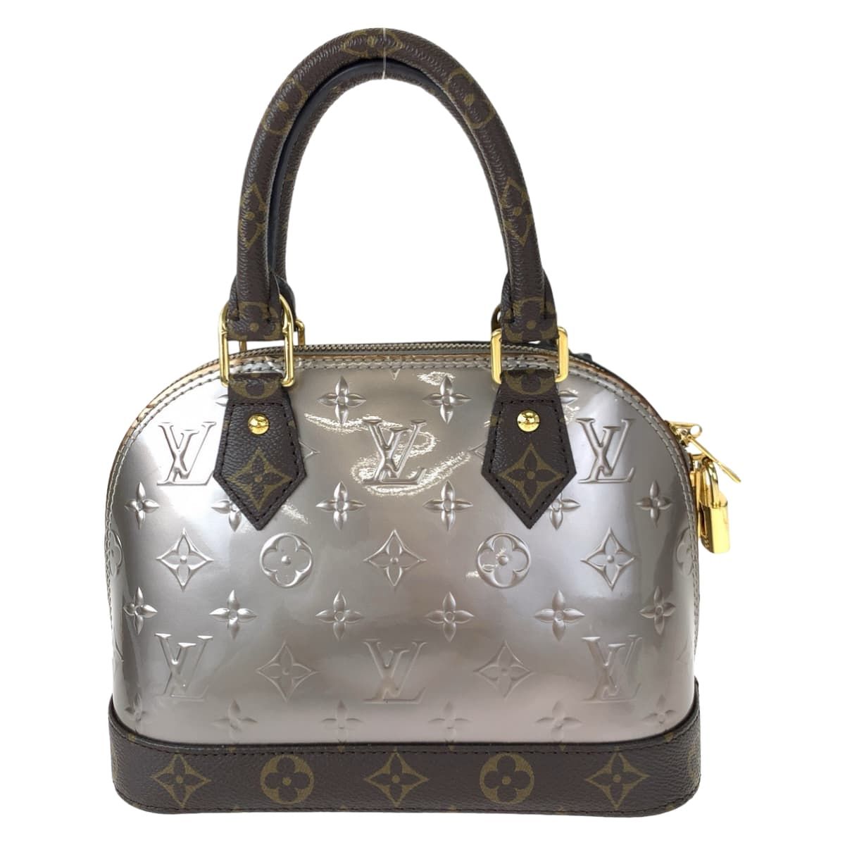 美品 LOUIS VUITTON ルイヴィトン モノグラム ヴェルニ アルマBB