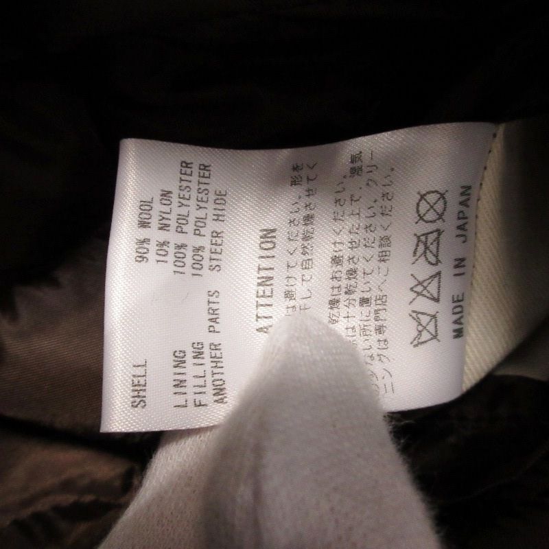 RUDE GALLERY ルードギャラリー Pコート 14AW ウール ピーコート