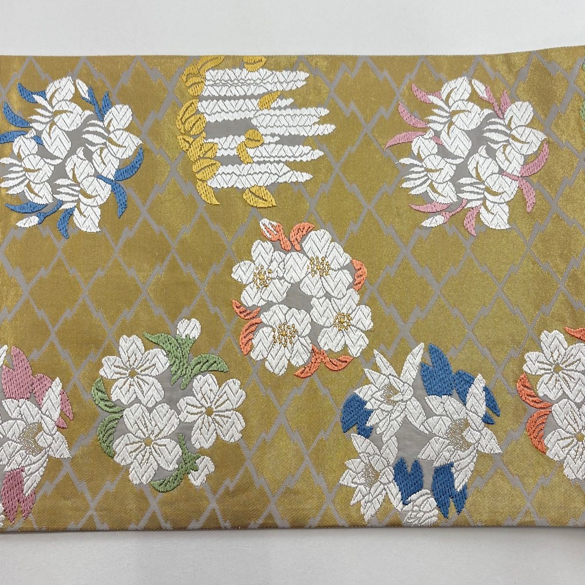 落款 松皮御印小花文