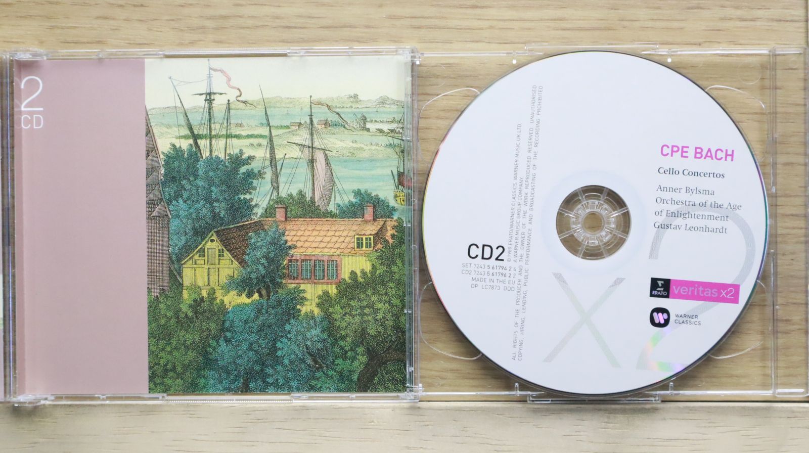 中古CD☆グスタフ・レオンハルト/Gustav Leonhardt□ SINFONIEN